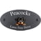 Personalised Rottweiler Dog Motif Oval Slate House Sign Plaque 25x13cm