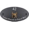 Personalised Belgian Malinois Dog Motif Oval Slate House Sign Plaque 25x13cm