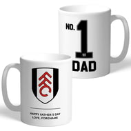Personalised Fulham FC No.1 Dad Mug