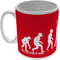 Personalised Football Player Evolution 11oz Ceramic Mug for Nottingham Forest fans