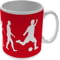Personalised Football Player Evolution 11oz Ceramic Mug for Nottingham Forest fans