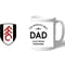 Personalised Fulham Worlds Best Dad 11oz Ceramic Mug