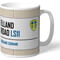 Personalised Leeds United FC Elland Road Street Sign Mug