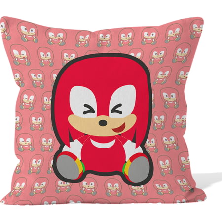 Personalised Emoji Knuckles - Modern Sonic - Cushion 45x45cm