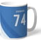 Personalised Sheffield Wednesday Stripe Mug