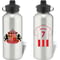 Personalised Sunderland AFC Shirt Aluminium Sports Water Bottle