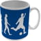 Personalised Football Player Evolution 11oz Ceramic Mug for Birmingham City fans