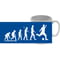 Personalised Football Player Evolution 11oz Ceramic Mug for Birmingham City fans