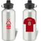 Personalised Nottingham Forest FC Shirt Aluminium Sports Water Bottle