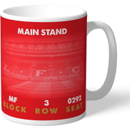 Personalised Liverpool FC My Seat In Anfield Mug