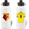 Personalised Watford FC Shirt Aluminium Sports Water Bottle