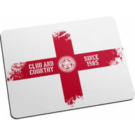 Personalised Leicester City FC Club And Country Mouse Mat