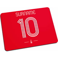 Personalised Nottingham Forest FC Retro Shirt Mouse Mat