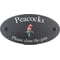 Personalised Parrot Bird Motif Oval Slate House Sign Plaque 25x13cm
