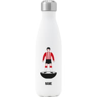 Personalised Sunderland Player Figure Insulated Water Bottle - 500ml - White