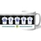 Personalised Leeds United FC Dressing Room Shirts Mug