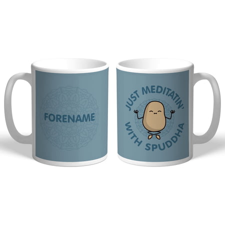 Personalised Meditatin' With Spuddha Mug