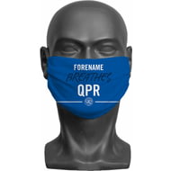 Personalised Queens Park Rangers FC Breathes Adult Face Mask