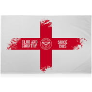 Personalised Brentford FC Club And Country 8ft X 5ft Banner