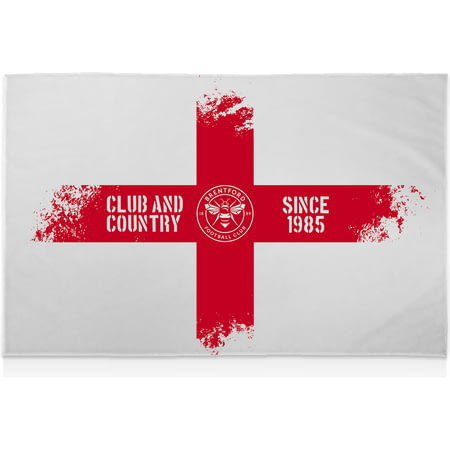 Personalised Brentford FC Club And Country 8ft X 5ft Banner