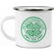 Personalised Celtic FC Back Of Shirt Enamel Camping Mug