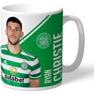 Personalised Celtic FC Christie Autograph Player Photo Mug