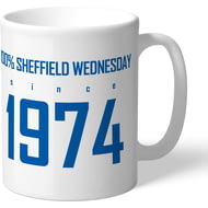 Personalised Sheffield Wednesday FC 100 Percent Mug