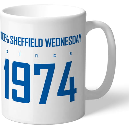Personalised Sheffield Wednesday FC 100 Percent Mug