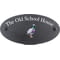 Personalised Wood Pigeon Bird Motif Oval Slate House Sign Plaque 25x13cm