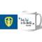 Personalised Leeds United Best Dad In The World Mug