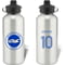 Personalised Brighton & Hove Albion FC Retro Shirt Aluminium Sports Water Bottle