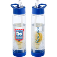 Personalised Ipswich Town FC Crest Fruit Infuser Sports Water Bottle - 740ml