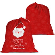 Personalised Merry Christmas Santa Sack