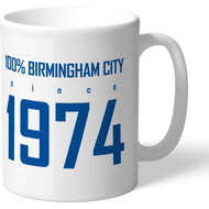 Personalised Birmingham City FC 100 Percent Mug