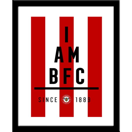 Personalised Brentford I Am Framed Print