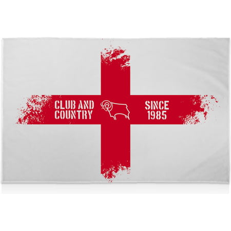 Personalised Derby County Club And Country 8ft X 5ft Banner