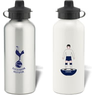 Personalised Tottenham Hotspur FC Player Figure Aluminium Sports Water Bottle