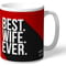 Personalised Brentford Best Wife Ever Mug