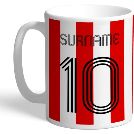 Personalised Brentford Retro Shirt Mug