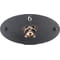 Personalised Miniature Schnauzer Dog Motif Oval Slate House Sign Plaque 25x13cm
