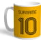 Personalised Wolves FC Retro Shirt Mug