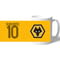Personalised Wolves FC Retro Shirt Mug