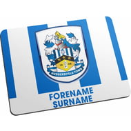 Personalised Huddersfield Town Bold Crest Mouse Mat