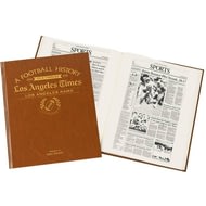 Personalised Los Angeles Rams American NFL Football Newspaper Book