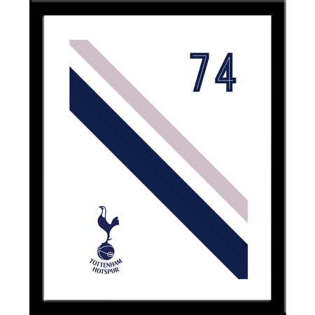 Personalised Tottenham Hotspur FC Stripe Framed Print
