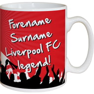 Personalised Liverpool FC Legend Mug