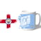 Personalised Manchester City FC Club And Country Mug