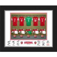 Personalised Arsenal FC Goalkeeper Dressing Room Shirts Photo Folder