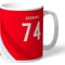 Personalised Nottingham Forest FC Stripe Mug