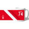 Personalised Nottingham Forest FC Stripe Mug